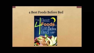 'Top Bedtime Foods on the Glycemic Index'