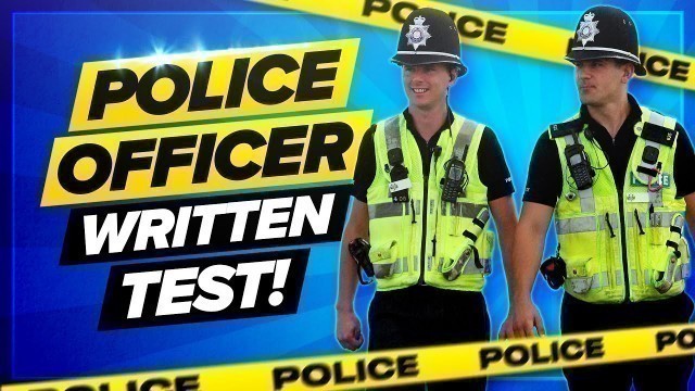 'Police Online Assessment Process: (Stage 3a) WRITTEN EXERCISE Questions, Tips & Answers!'