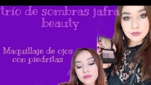 'Trío de sombras Jafra Beauty'