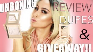 'KYLIE COSMETICS KYLIGHTER REVIEW | GIVEAWAY | DUPES'