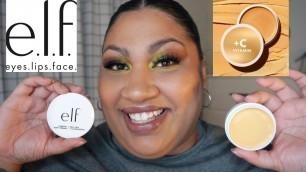 '*NEW* E.L.F. COSMETICS C- BRIGHT PUTTY PRIMER  // ON DRY SKIN'