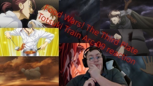 'Food Wars! The Third Plate Totsuki Train Arc 09 reaction the story about saiba joichiro'