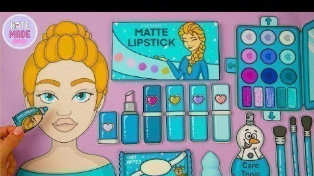 'I made a Makeover for my doll with Handmade Cosmetics'