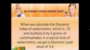 'Glycemic Index Common Foods'