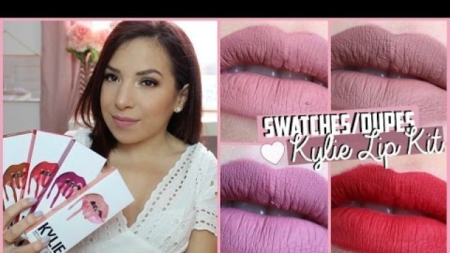 '♡ KYLIE LIP KIT : Revue + SWATCHES/DUPES'