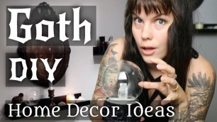 'DIY Gothic Decor Ideas'