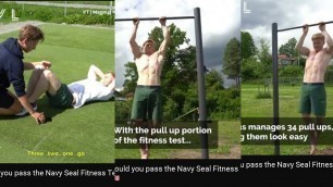 'Could you pass the navy seal fitness test?'