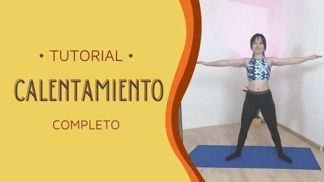 'CALENTAMIENTO completo para POLE DANCE (warm up tutorial follow along)'