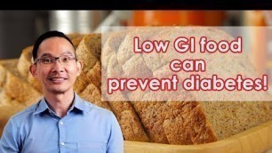 'Learn about Glycemic Index (GI) and Prevent Diabetes!'