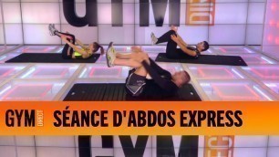 'SÉANCE D\'ABDOS EXPRESS - GYM DIRECT'