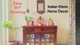 'Indian Ethnic Home Decor /Home Decor/ easy decoration ideas/ craft ideas / Indian Traditional Decor'