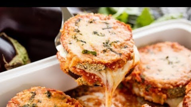 'How to Make Baked Eggplant Parmesan | The Stay At Home Chef'
