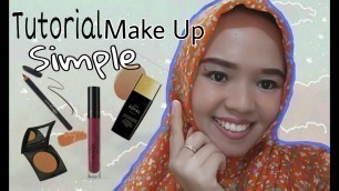 'TUTORIAl MAKE UP SIMPLE  || JAFRA KOSMETIK'