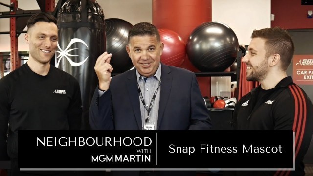 'Snap Fitness Mascot | Neighbourhood with MGM MARTIN'