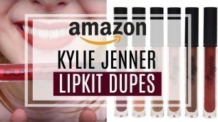 'AMAZON KYLIE DUPES für 1€!!! Dux Lingerie Liquid Lipsticks'
