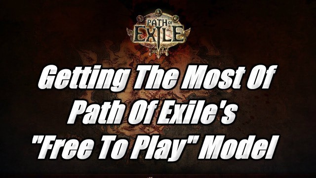 'Getting The Most Of Path Of Exile\'s \"Free To Play\" Model - Setting Up A Shop, Currency Tab & More'