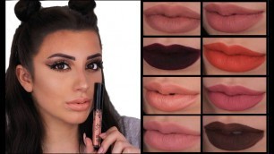 'Kylie Lip Kit Review Lookbook, Tipps zur Bestellung, Dupes, Instagram Deutsch Alegra Lopez'