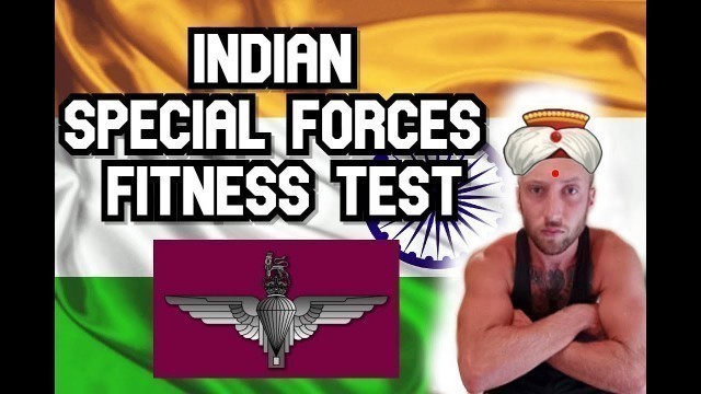 'Para commando / Indian Special Forces Fitness Test (Gold Grade