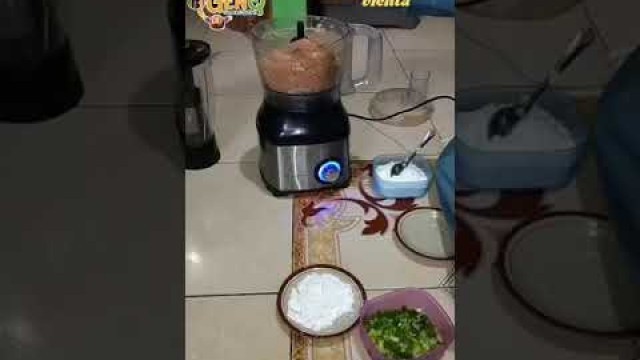 'Membuat Cemilan Dengan food processor Vienta'