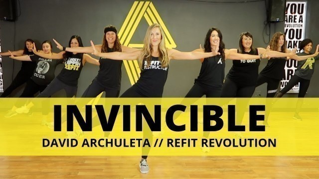 '\"Invincible\" || David Archuleta || Dance Fitness Choreography Video || REFIT® Revolution'