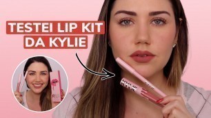 'TESTEI LIP KIT (LÁPIS E BATOM MATTE) KYLIE COSMETICS E TEM DUPES NACIONAIS'