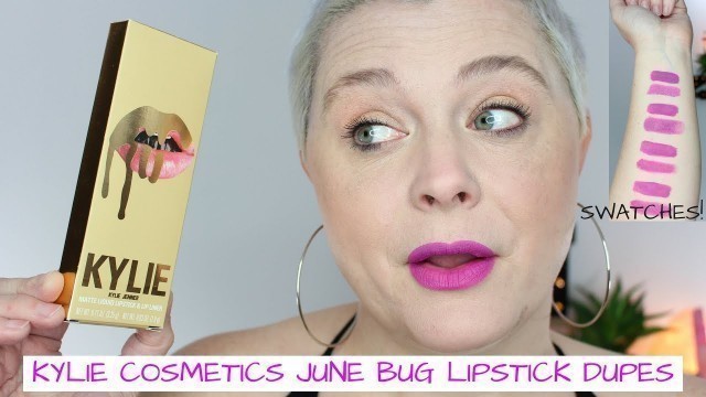 'KYLIE COSMETICS JUNE BUG LIPSTICK DUPES | Nicole Chantell'