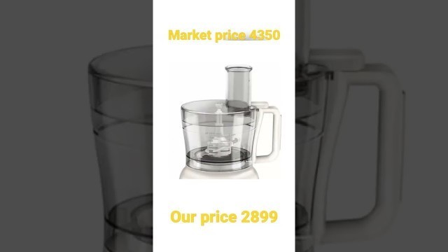 'Philips Daily Collection HR7627/00 650-Watt Mini Food Processor (White)'