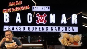 'Saking Enaknya, Ternyata Kurang Makan 5 Baso Goreng Bagonar Di PIK || Makanan Indonesia'