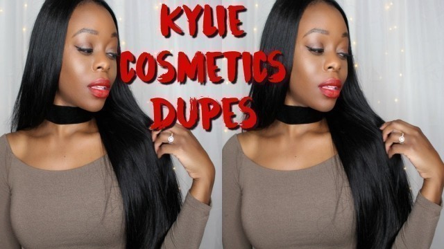 'Kylie Cosmetics Lipkit Dupes'