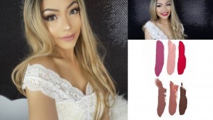'Kylie Lip Kit Review, Dupes and Swatches! (All 6 Colors) | loveemanda'