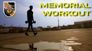 'Special Forces // Memorial Workout'