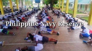 'Philippine Navy Reserve | Physical Fitness Test PFT'