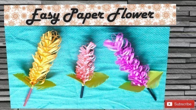 'Different Types of Paper Flowers | Home Decorating Flowers | Handmade Paper Craft | DIY | Part-5'
