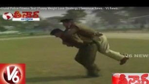 'Uttarakhand Police Fitness Test | Funny Weight Loss Stratergy | Teenmaar News | V6 News'