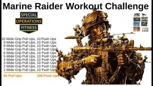 'Marine Raider Workout Challenge'