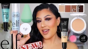'TRYING OUT NEW ELF COSMETICS MAKEUP *TRY ON AND REVIEW* Alma Rivera Beauty'