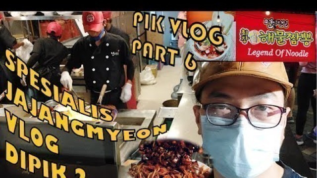 'VLOG BERSAMA HADI : JJANGMYEON di PIK 2 ( LEGEND OF NOODLE) KOREAN FOOD STALL AT FOOD STREET PIK 2'