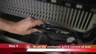 'Snap Fitness - How to clean the condenser on a Sorrento vending machine'