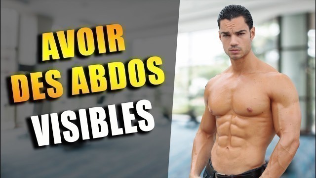 'Comment Avoir des ABDOS VISIBLES ? Les SECRETS des FITNESS MODEL pour avoir le 6pack !'