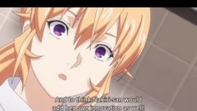 'Shokugeki no Soma: Food Wars The Third Plate 2nd Course Ep.20: Erina\'s Diligent Studies'