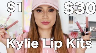 'KYLIE LIP KIT DUPES FOR UNDER $1'