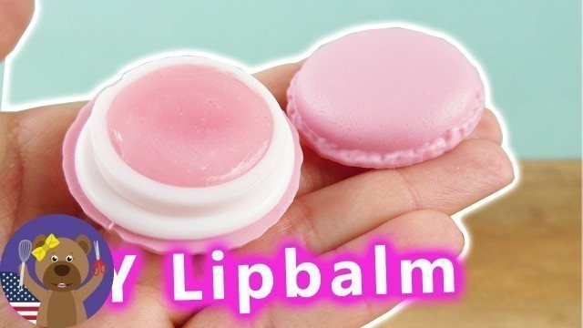 'DIY Lipbalm in a Macaroon Container | DIY Cosmetics | Super Simple Lipbalm'