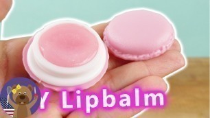 'DIY Lipbalm in a Macaroon Container | DIY Cosmetics | Super Simple Lipbalm'