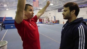 'Tap Swings with Olympic Gymnastics Gold Medalist Rustam Sharipov (Team Power Monkey Gym Tips #4)'