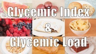 'Glycemic Index & Glycemic Load (700 Calorie Meals) DiTuro Productions'