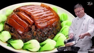 'Chef\'s Favorite Braised Pork Recipe for Chinese New Year l 經典年菜 梅菜扣肉'