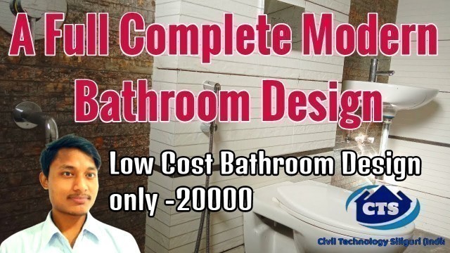 'Full Complete Bathroom design || Low cost bathroom only Rs-20000 ||'