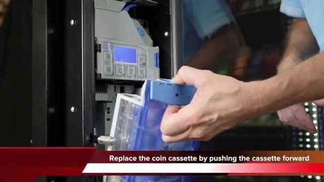 'Snap Fitness - How to fill a Currenza coin mechanism on a standard Sorrento vending machine'
