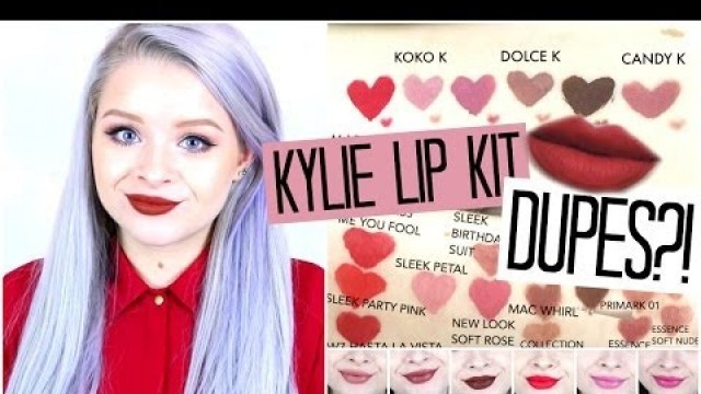 'Makeup Colection - KYLIE LIP KIT DUPES! | sophdoesnails'