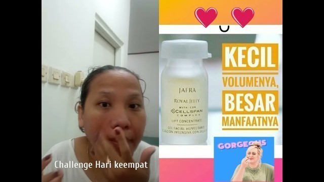 'Challenge Jafra Royal Lift Concentrate Serum hari ke4 (28 Hari) - JAFRA COSMETIC | Serum Royal Jelly'